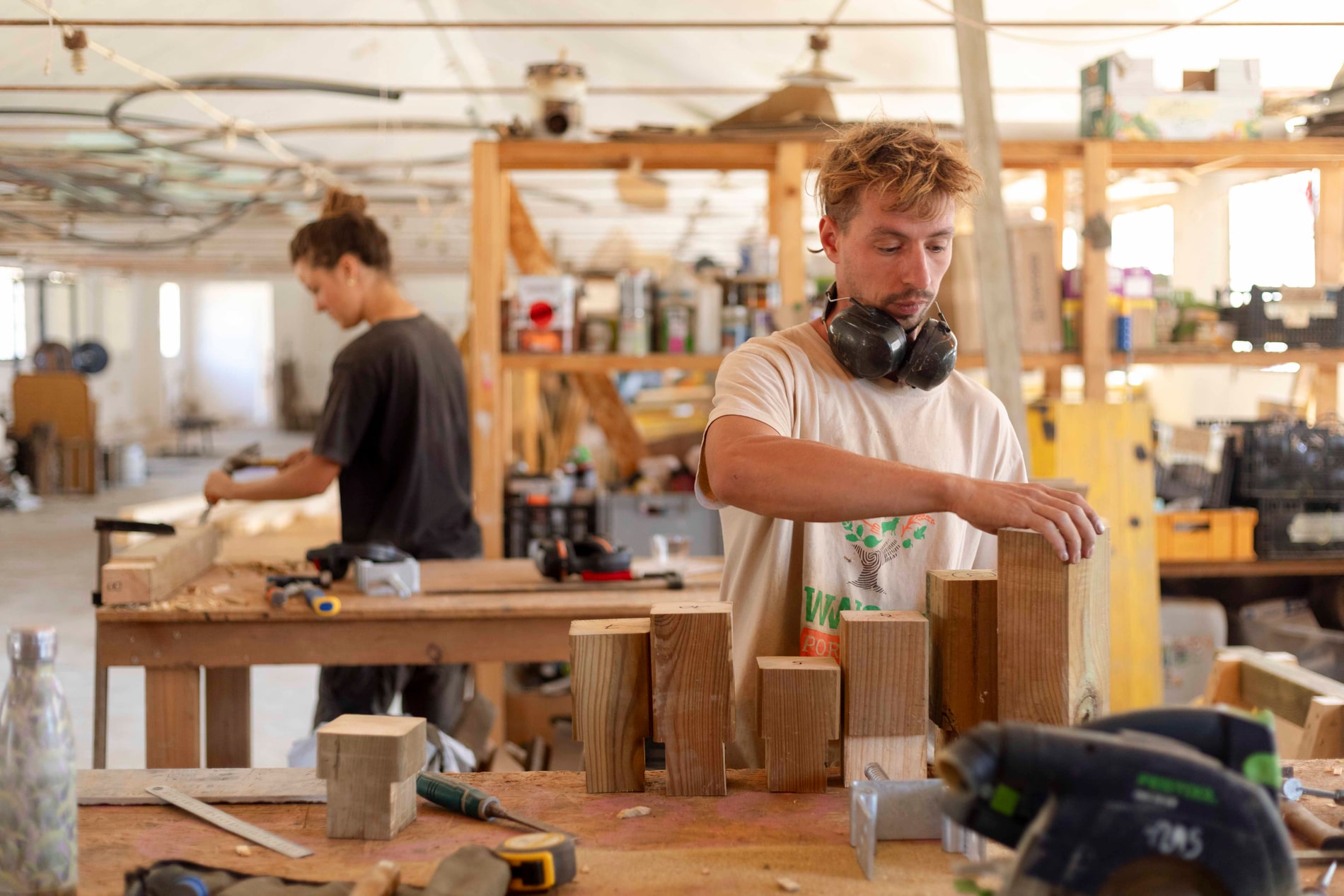 Community workshop and media coverage at Traditional Dream Factory